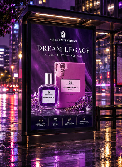 Dream Legacy 50ML - 12+ Hours Lasting - For Male & Female ( Unisex ) - Rs.1500 discount