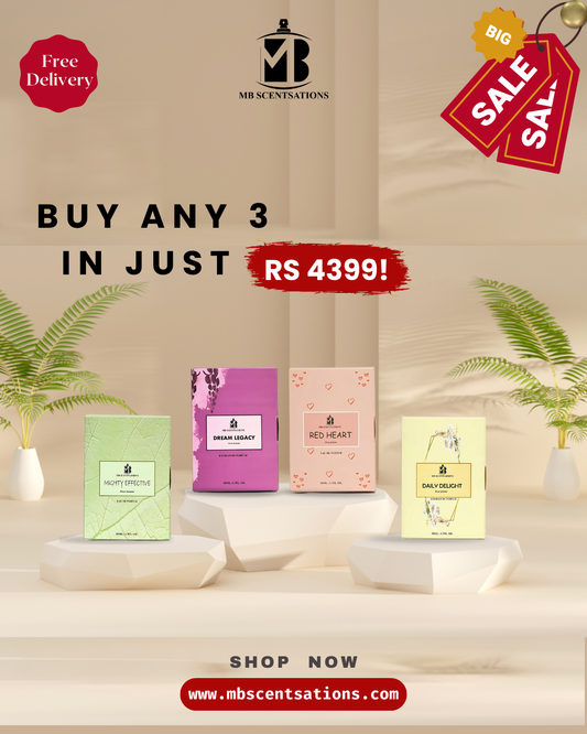 Any 3 Perfumes in Rs 4399 !