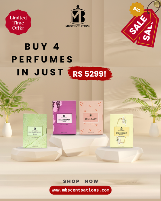 4U Deal: 4 Perfumes in Rs 5299 !