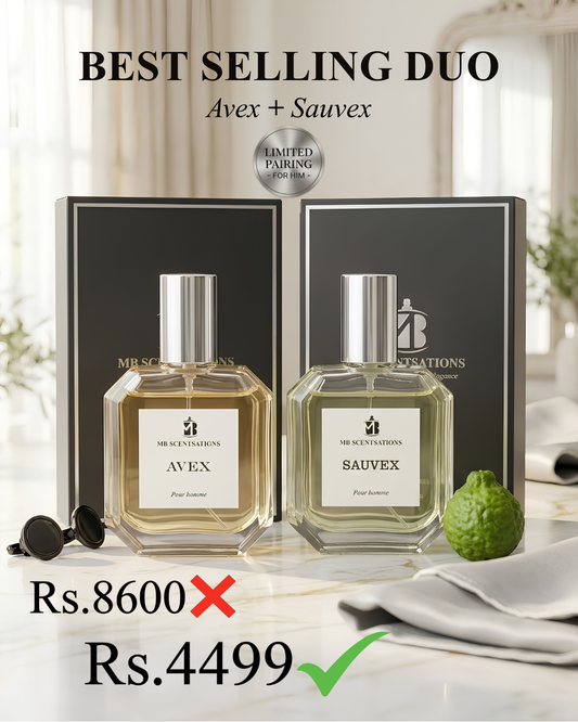 Best Selling Duo (Avex 50ml + Sauvex 50ml)
