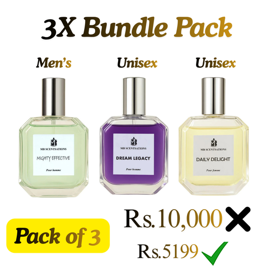 3X Bundle Pack ( Unisex + Unisex + Men's )
