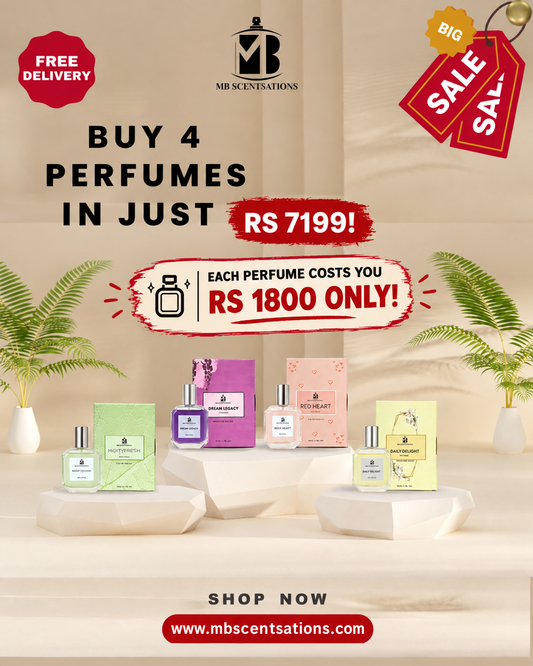 4U Deal: 4 Perfumes in Rs 7199 !
