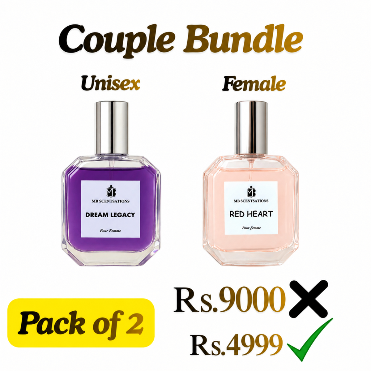 Couple Bundle ( Female + Unisex )